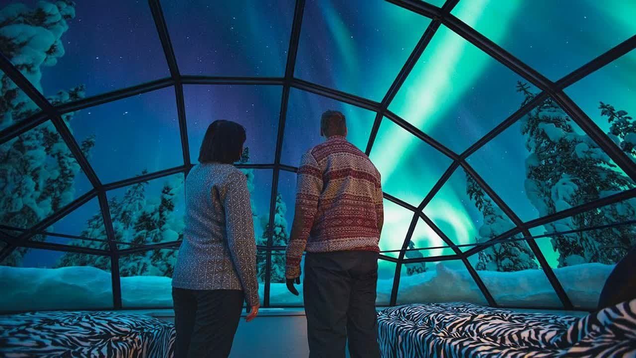 Спальные павильоны северных гостиниц